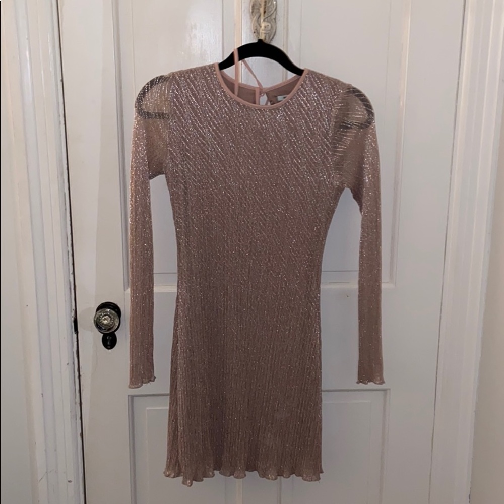 Urban Outfitters sparkly body con mini dress